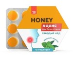 Леденцы, HoneyWay (ХаниВэй) 3 г №12 Лорис Твердый мед ментол-эвкалипт при боли в горле